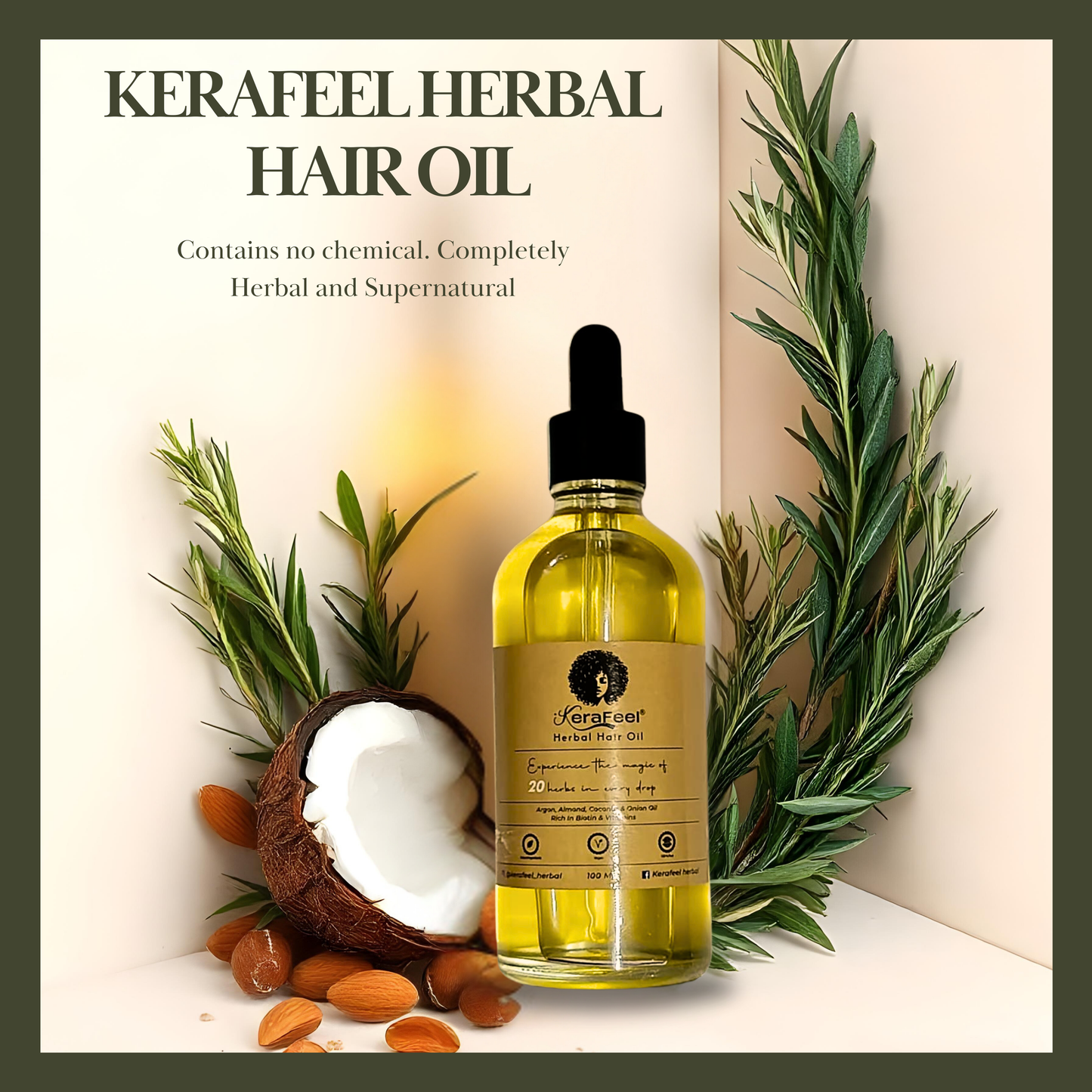 Kérafeel Herbal Signature Hair Oil