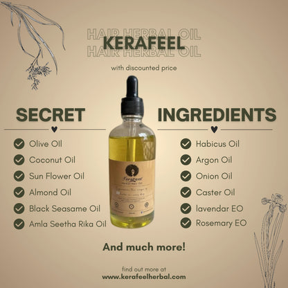Kérafeel Herbal Signature Hair Oil