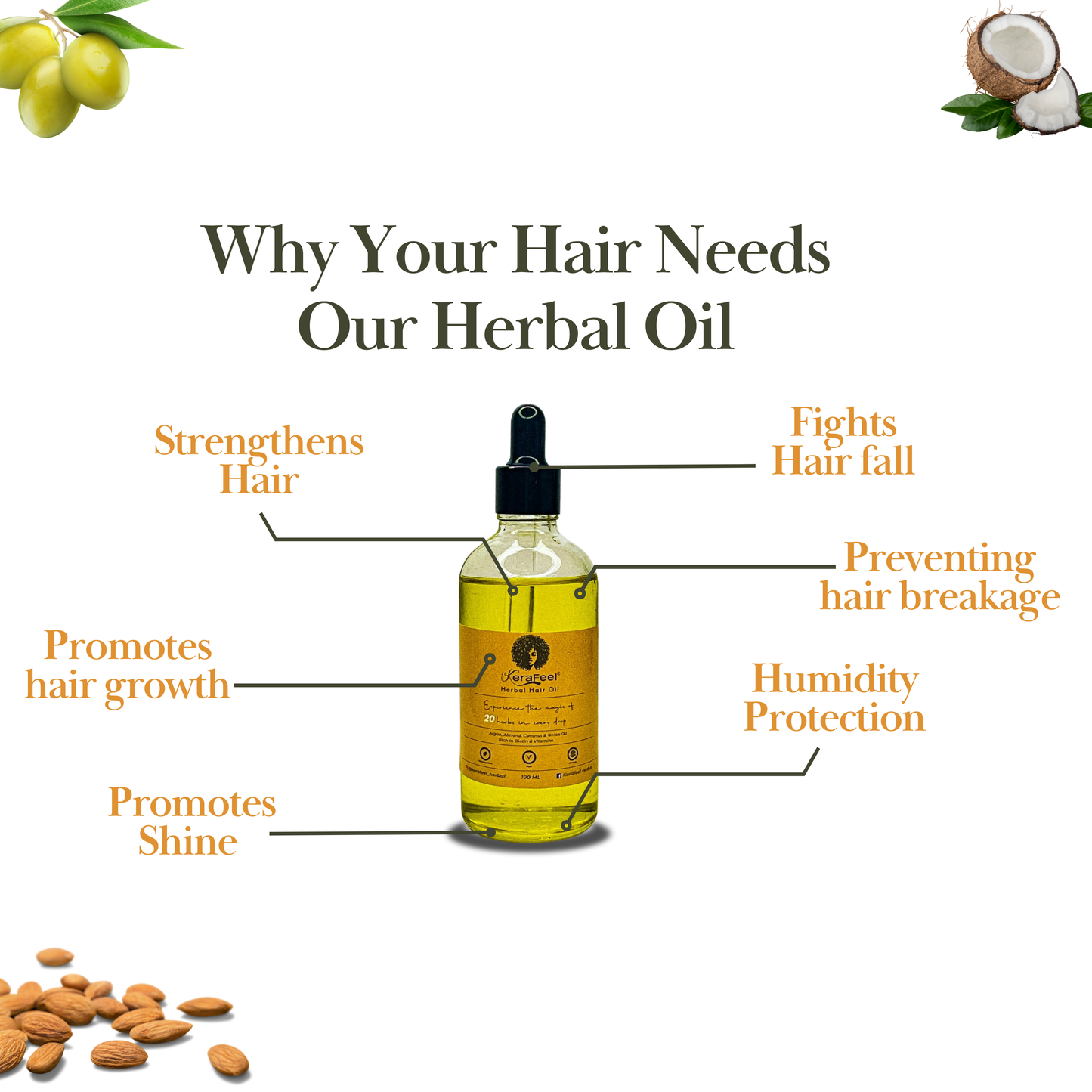 Kérafeel Herbal Signature Hair Oil