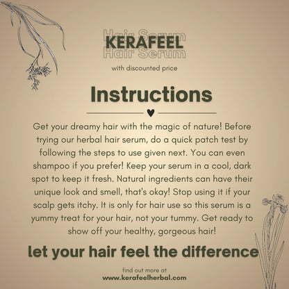 Kerafeel Natural Hair Serum