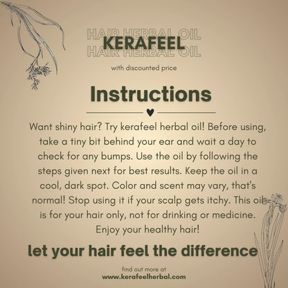 Kérafeel Herbal Signature Hair Oil